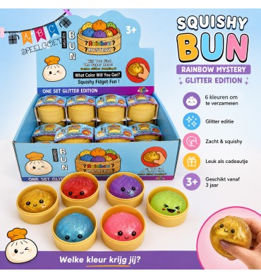 Squishy Dumpling Glitter 5 cm – Kies Je Eigen Kleur Squishy Dumpling Glitter 5 cm – Kies Je Eigen Kleur