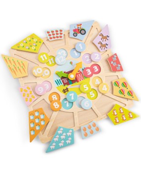 New Classic Toys Multi klokpuzzel