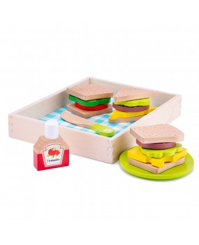 New Classic Toys Snijset Lunch Picknick box 