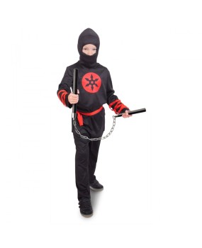 Verkleedset Ninja 9-11 Jaar