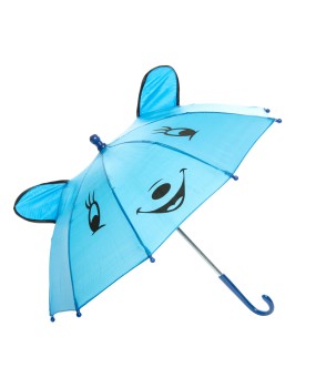 Vrolijke Dieren Paraplu - Blauw, Ø 50 cm