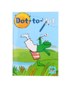 Kikker Punt tot Punt Kleurboek