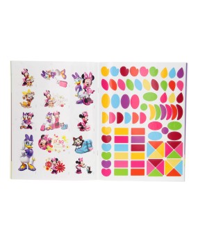 Minnie Mouse Sticker- en Kleurboek