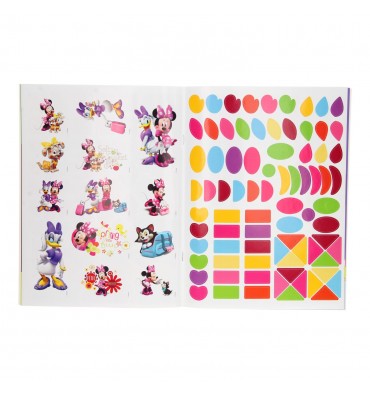 Minnie Mouse Sticker- en Kleurboek