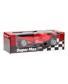 F1 Raceauto met Licht en Geluid - Rood