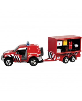 Brandweerwagen + Aanhanger 