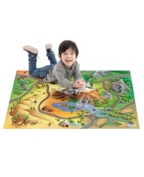 Achoka speelkleed wildernis 100x150cm