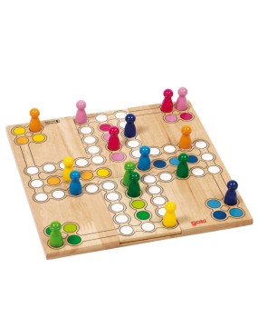 Houten Ludo Spel - Variabel